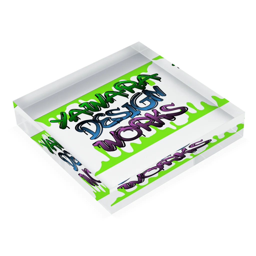 YAWARA Design WorksのYAWARA Design Works Acrylic Block :placed flat