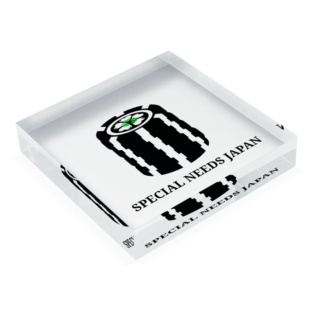 SPECIAL NEEDS JAPANのSPECIAL NEEDS JAPAN【4】 Acrylic Block :placed flat