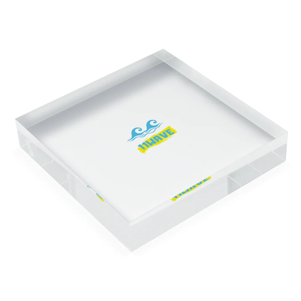 11WAVEの11WAVE Acrylic Block :placed flat