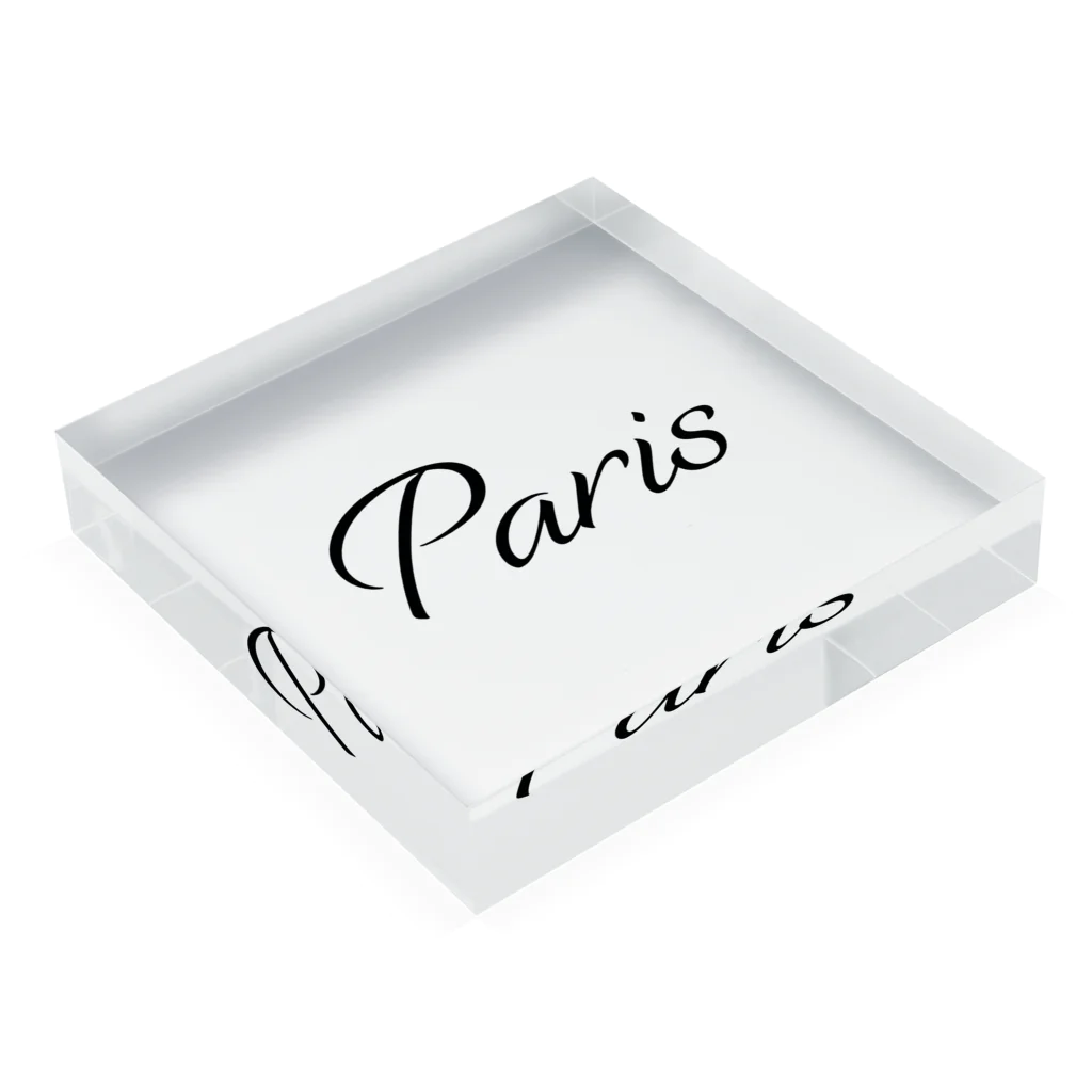 タケルショップ😊takeru shop💫のParis Acrylic Block :placed flat