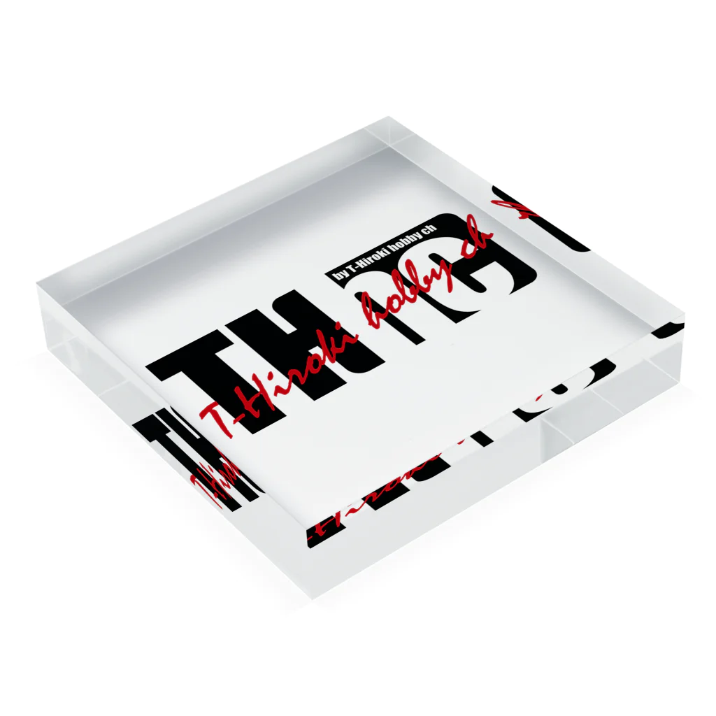 T-ヒロキ@YouTubeミニヨンクマスターのT-ヒロキホビーch 八雲Racingデザイン Acrylic Block :placed flat