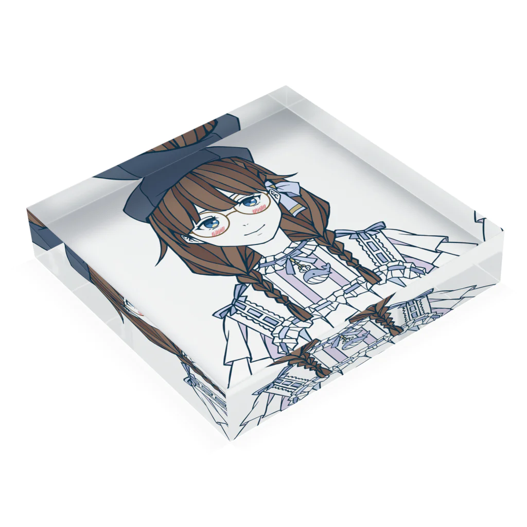 Emma KAWAII CollectionのTwin ban Emma Acrylic Block :placed flat