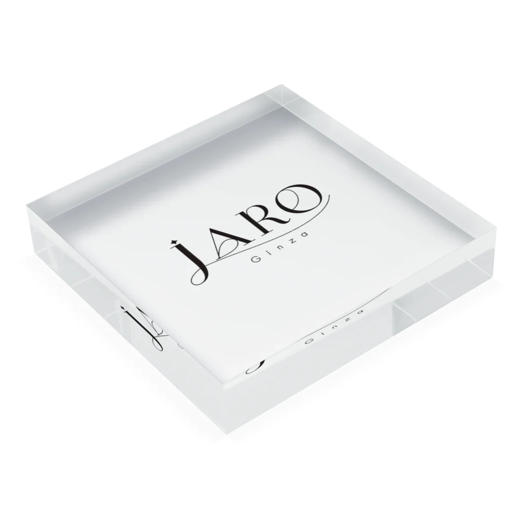 JAROのJARO Acrylic Block :placed flat