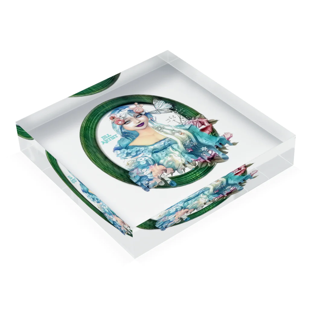 【ホラー専門店】ジルショップのフェアリードール Acrylic Block :placed flat