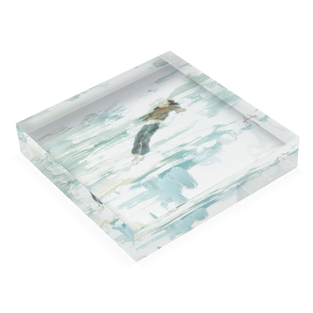 おかしのpool Acrylic Block :placed flat