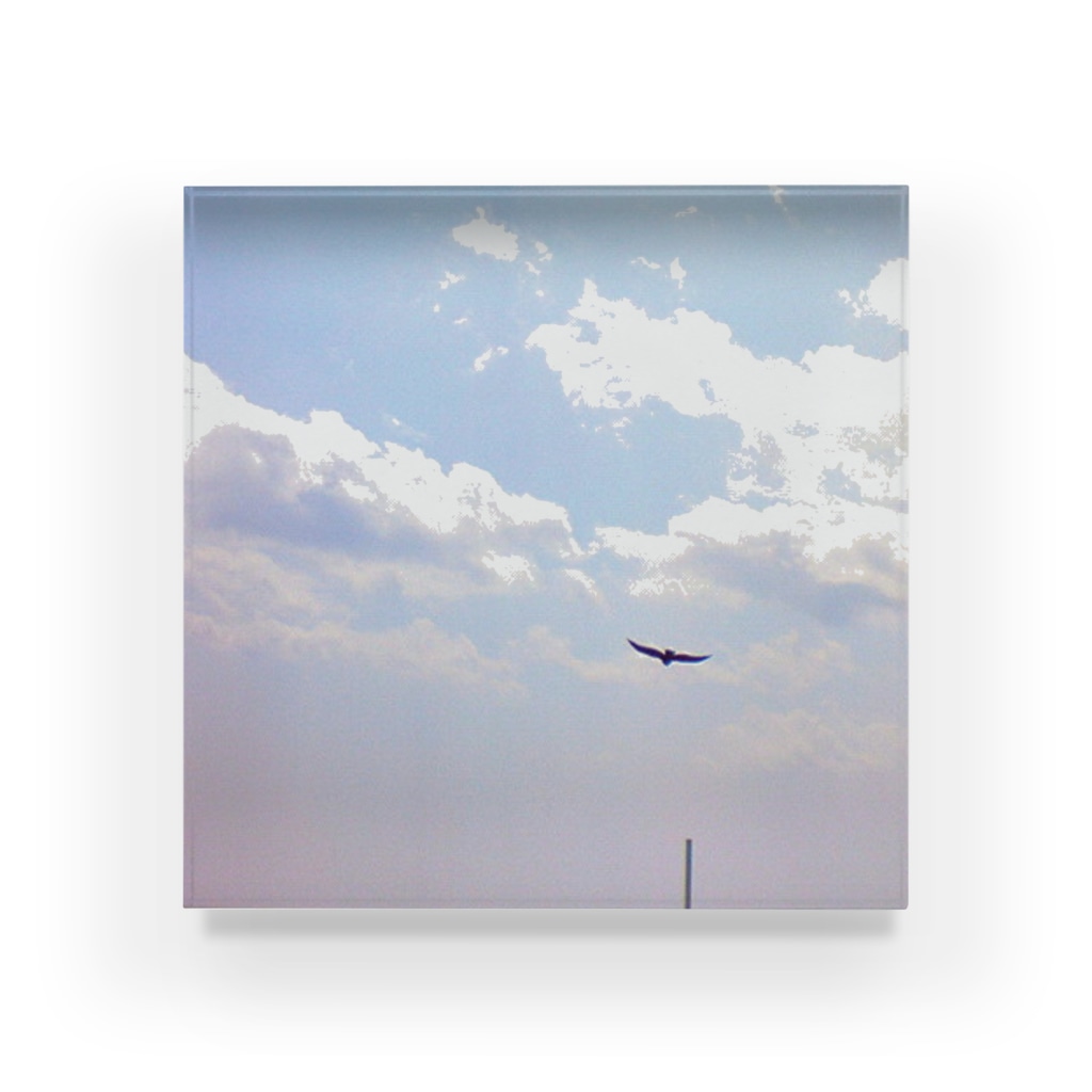 空屋　sorayakusakaの200705031110000　空 Acrylic Block