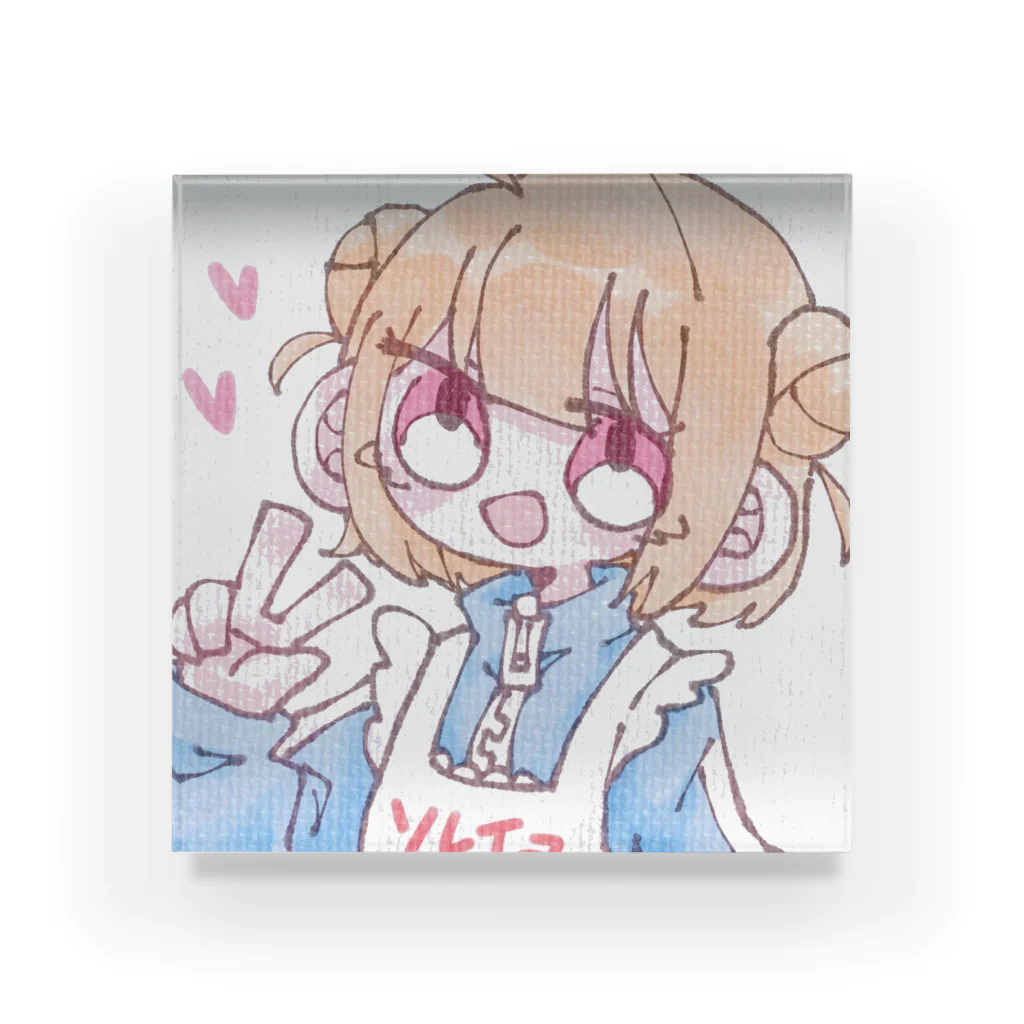 𝐨𝐧のにこちゃん可愛い！！ Acrylic Block