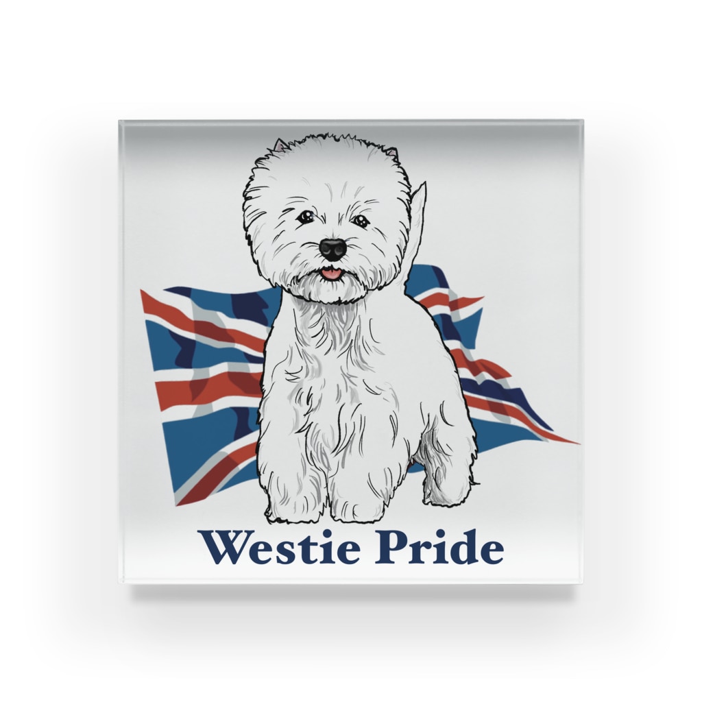 Kizplanning 「Sylph&Devil's」のWestie Pride  Acrylic Block