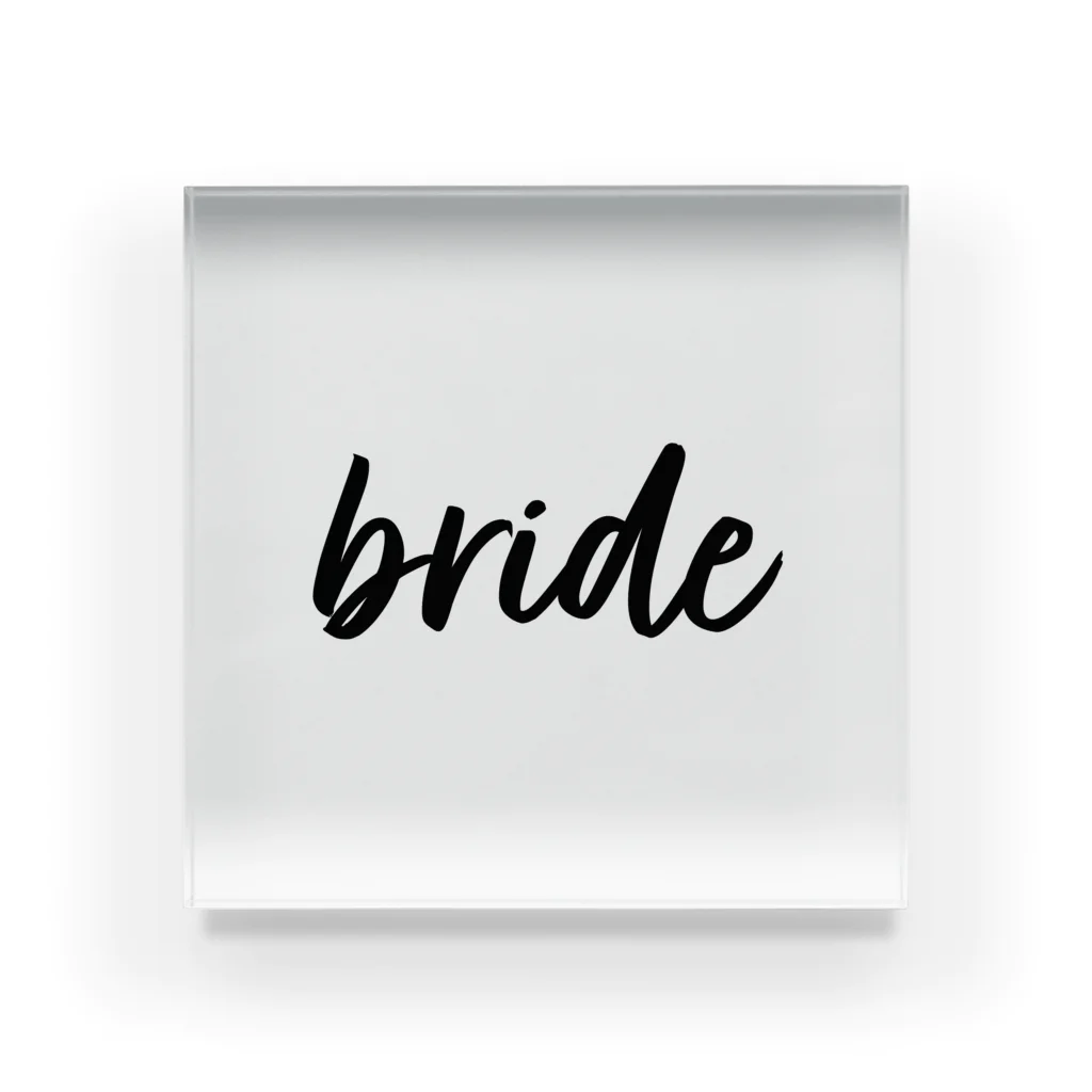 nasupicreampuffのbride Acrylic Block