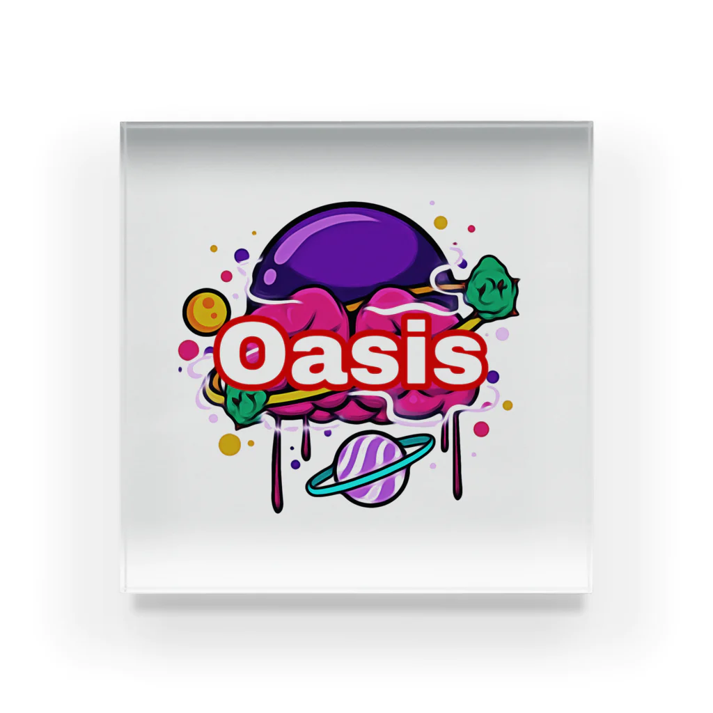  OASISの OASIS original アクリルブロック