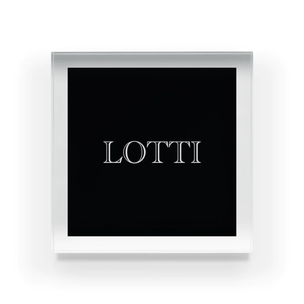 LOTTIのLOTTI アクリルブロック