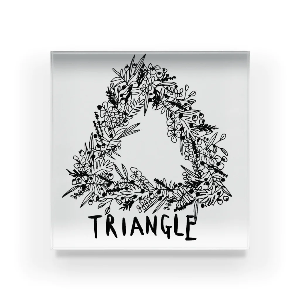 (incomplete) SHOPのTRIANGLE Acrylic Block