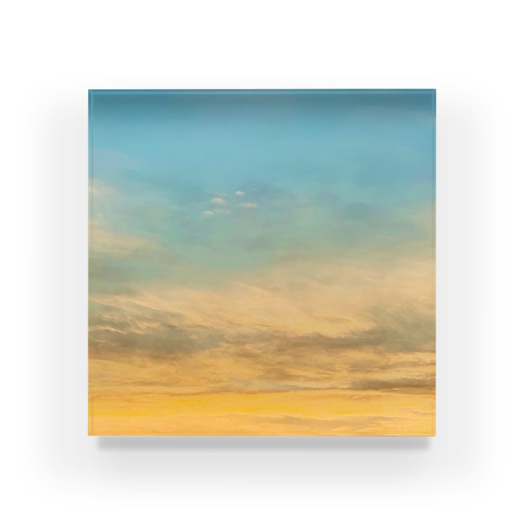 emiの宝箱のあの日の空　18 Acrylic Block