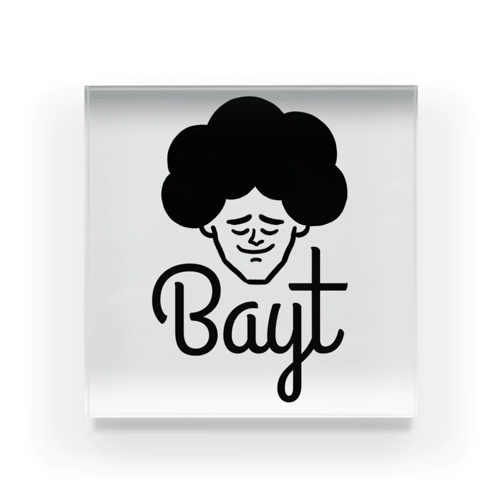 おっくんのbayt アクリルブロック