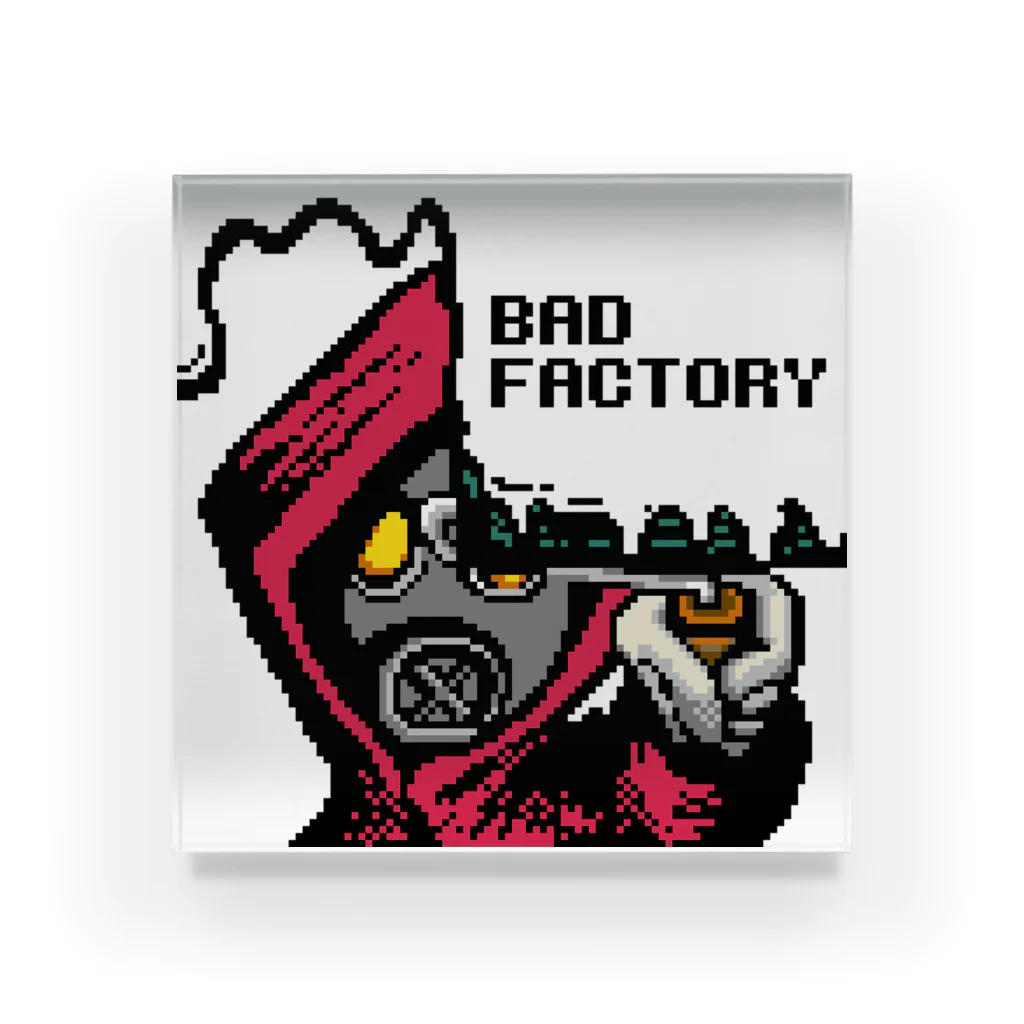 BAD FACTORYのPaint out アクリルブロック