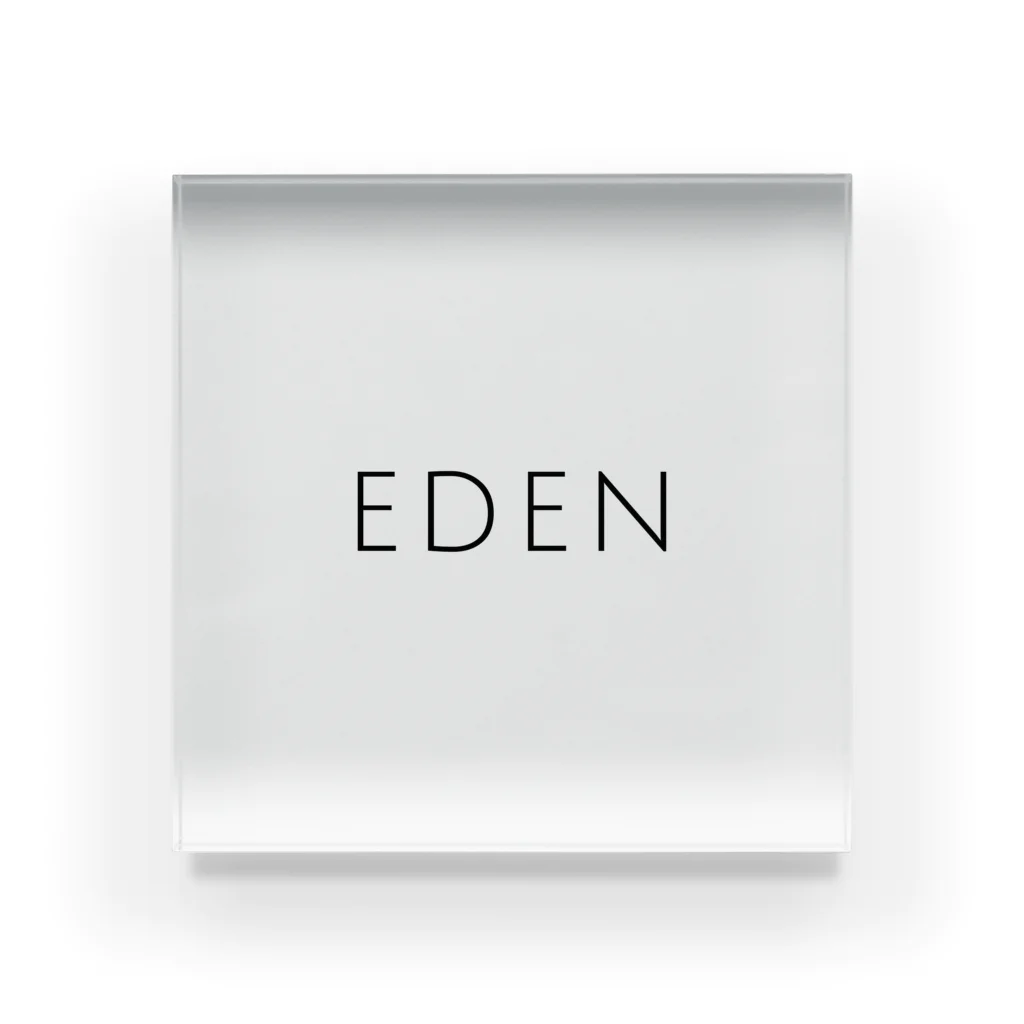 EDENのEDEN prodact アクリルブロック