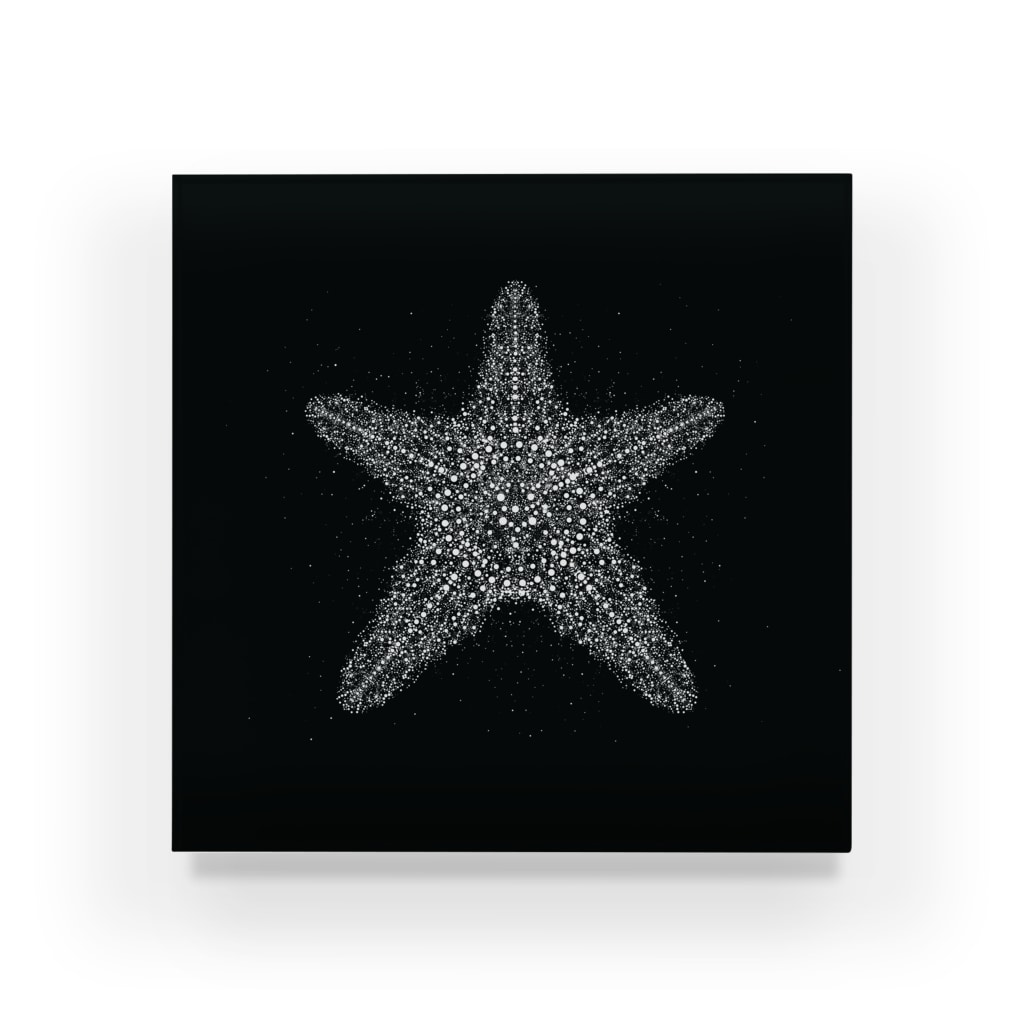Dot .Dot.の"Dot.Dot."#008 Starfish Acrylic Block