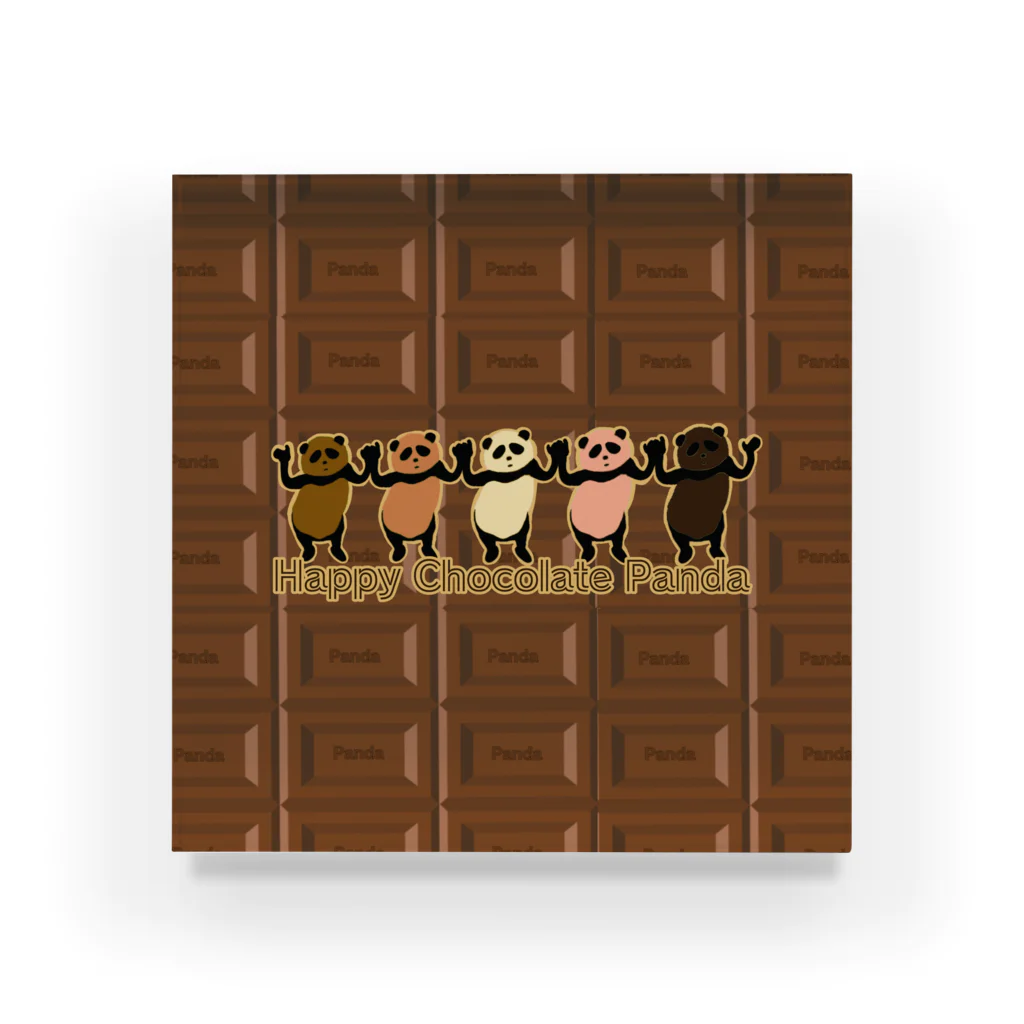 momoのHappy Chocolate Panda アクリルブロック