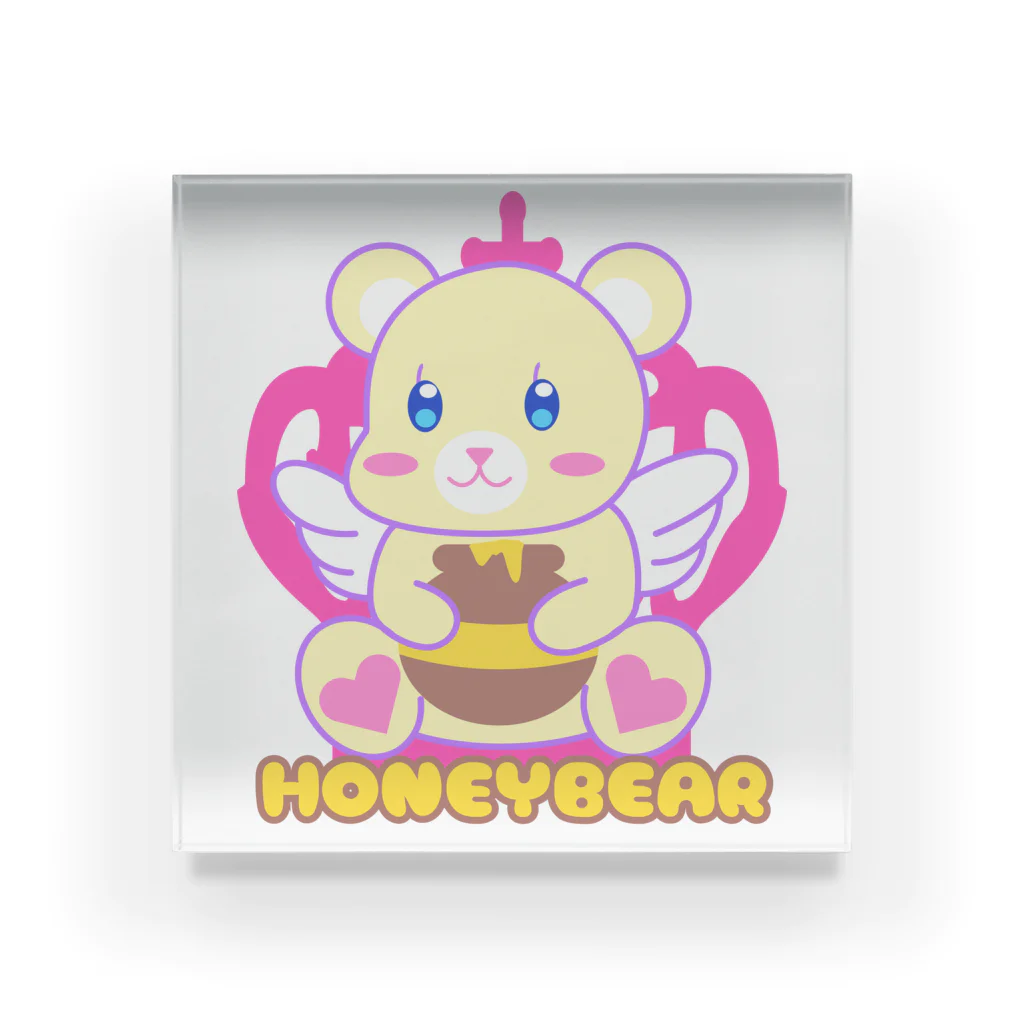 Goma46のHONEYBEAR（ハニーベアー） アクリルブロック