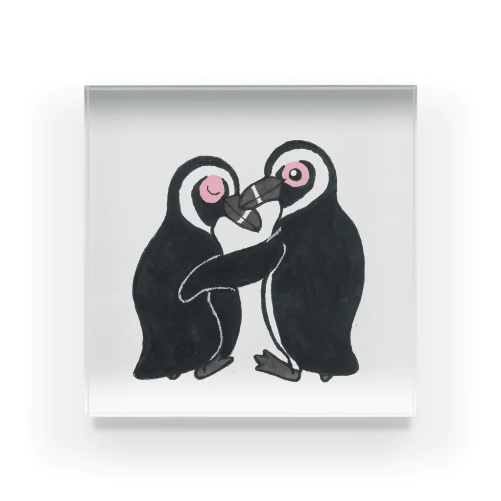 penguininkoの君の事が好き😍💕💕💕 アクリルブロック