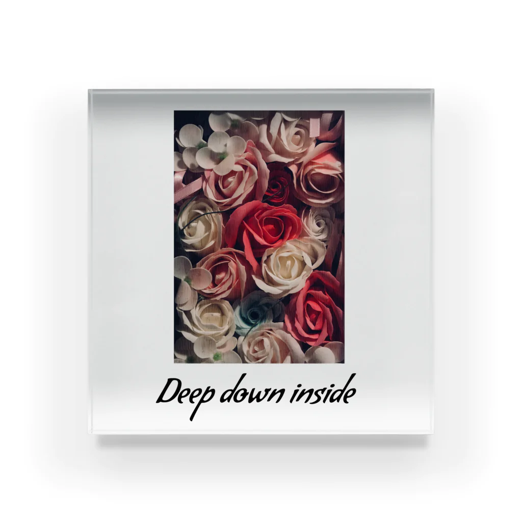 tpap04のDeep down inside Acrylic Block