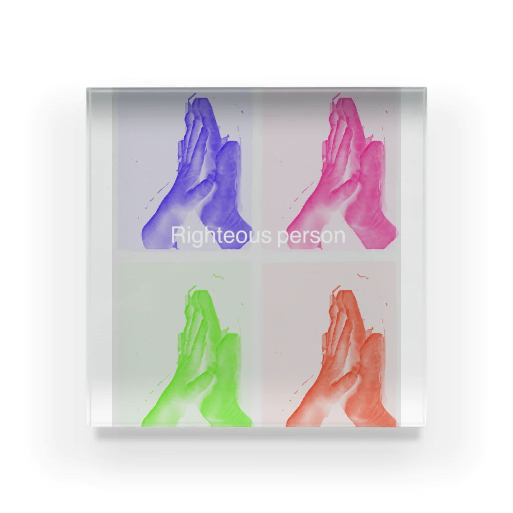 ⭐️いちこ⭐️のRighteous person Acrylic Block