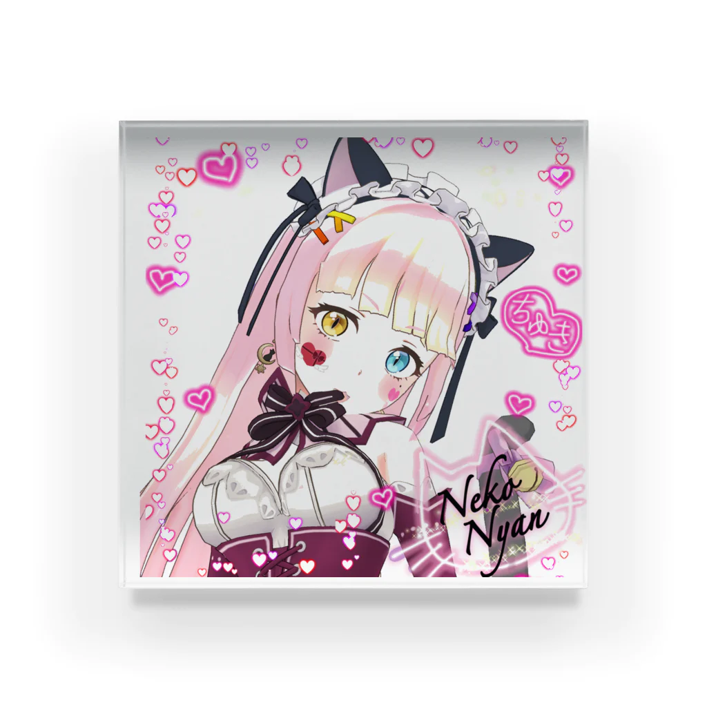 ねこニャンのにゃんにゃんSHOPのお試し品そのニ Acrylic Block