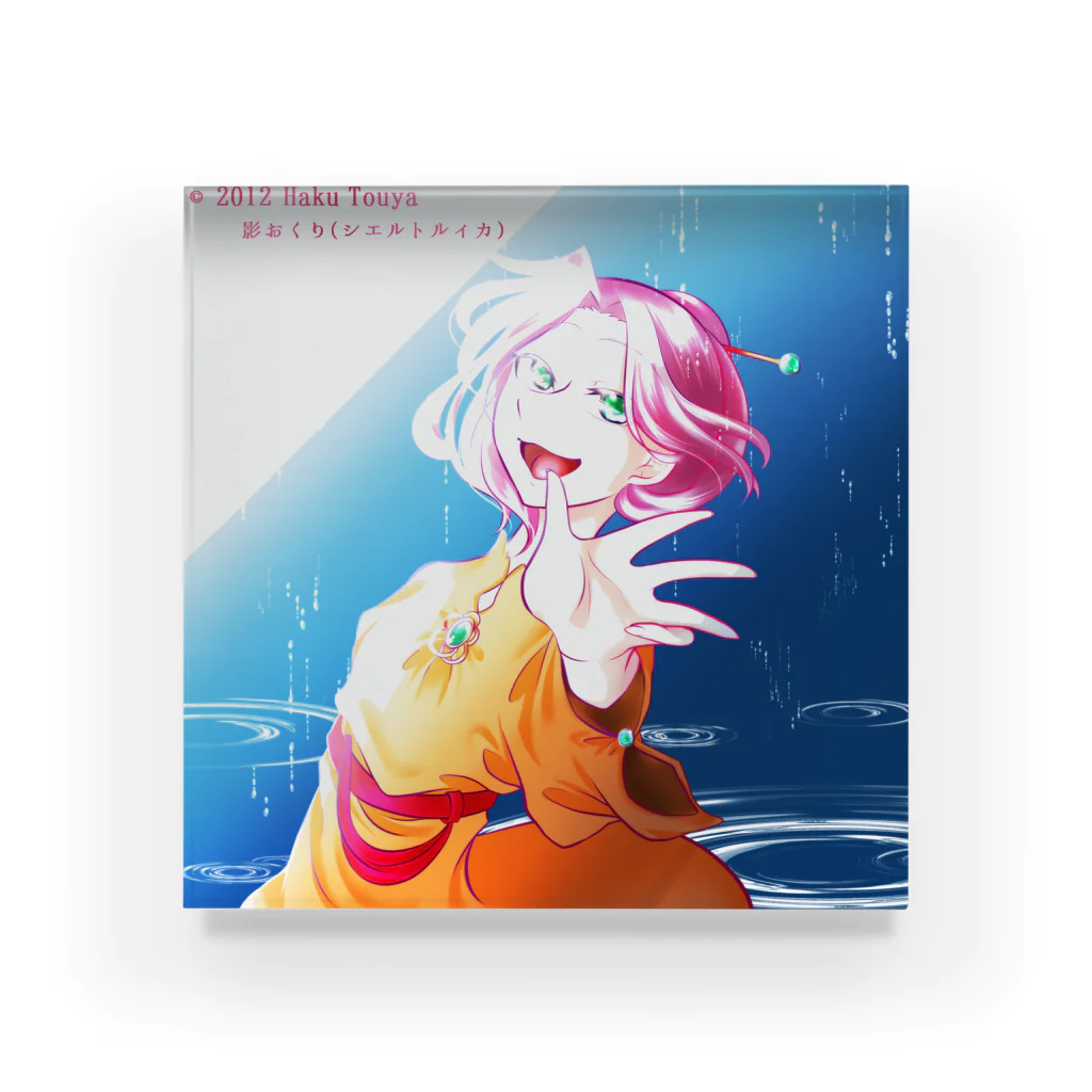 桜さつき と 神楽鈴の2012年アイコン　ラーシャ Acrylic Block