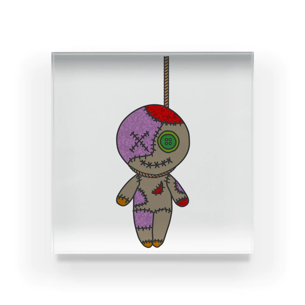 Ａ’ｚｗｏｒｋＳのHANGING VOODOO DOLL アクリルブロック