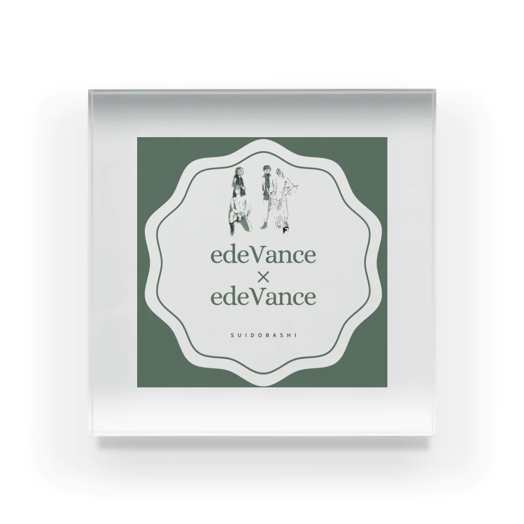 edeVance×edeVance 公式物販のedeVance × edeVance Acrylic Block