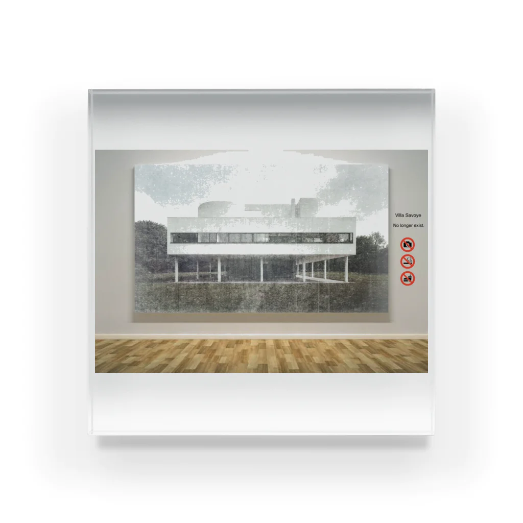 ハルティン<designed by an architect>のART×名建築 サヴォア邸 Acrylic Block