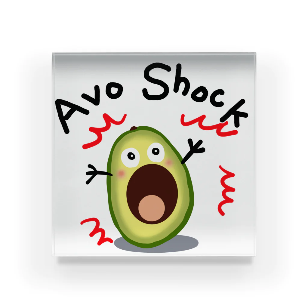 MZグラフィックスのAvo Shock! アクリルブロック