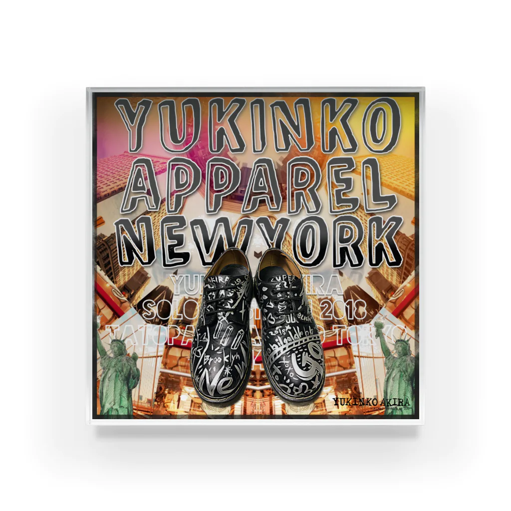 Yukinko Akira factoryのYUKINKO APPAREL NY アクリルブロック