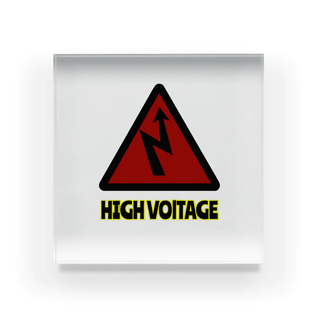 KnocKsのHIGH VOLTAGE アクリルブロック