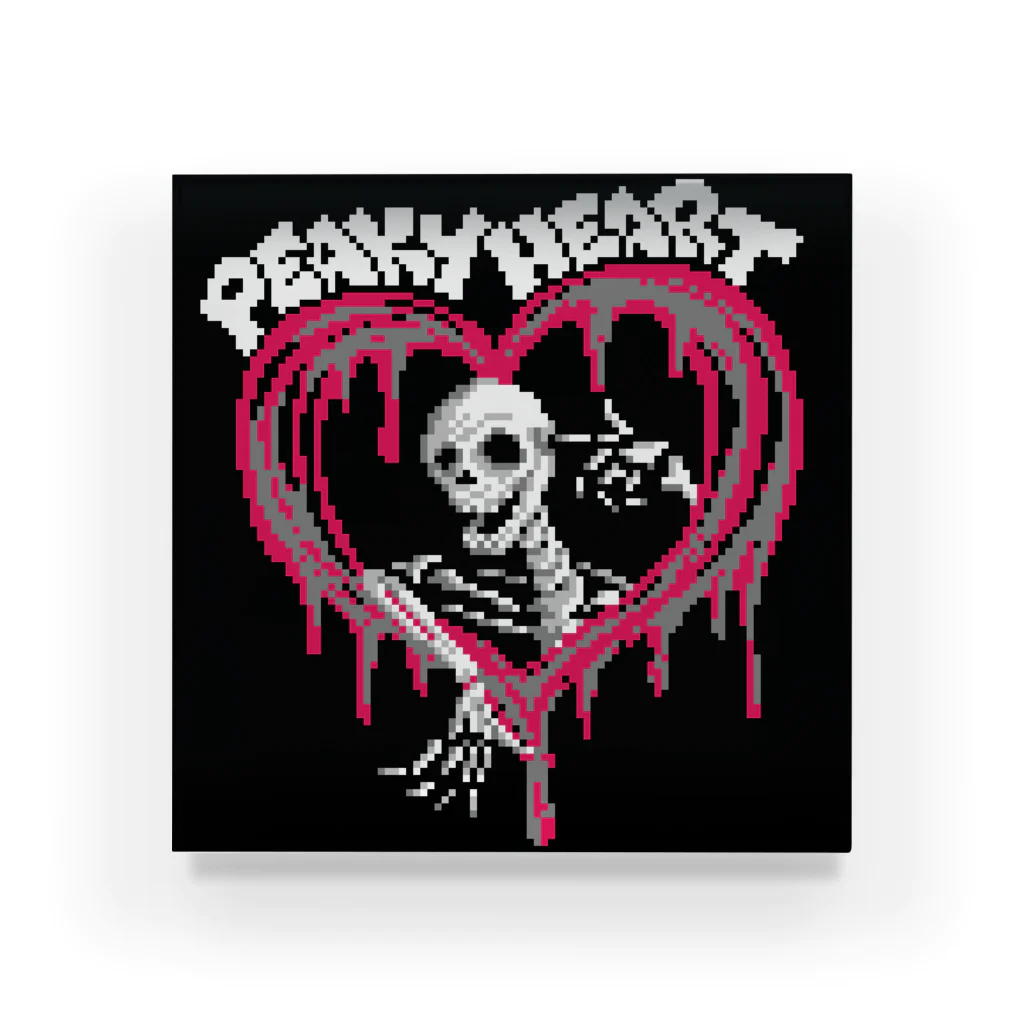 BAD FACTORYのPEAKY HEART アクリルブロック