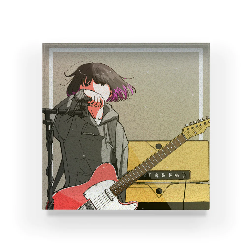 ZETTAI CHU-KAKUのLandmark Acrylic Block