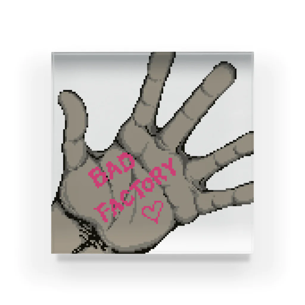 BAD FACTORYのHAND!! Acrylic Block