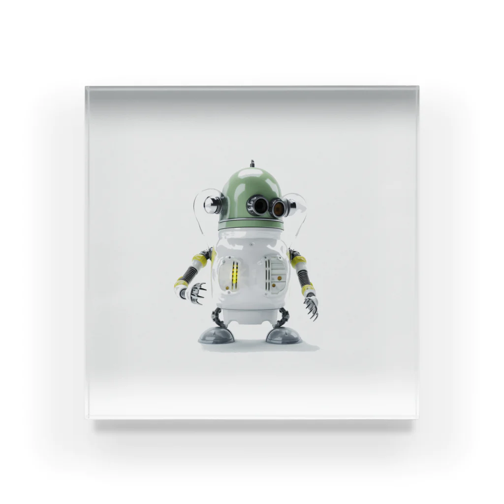 AI-factoryのAI-robot001 アクリルブロック