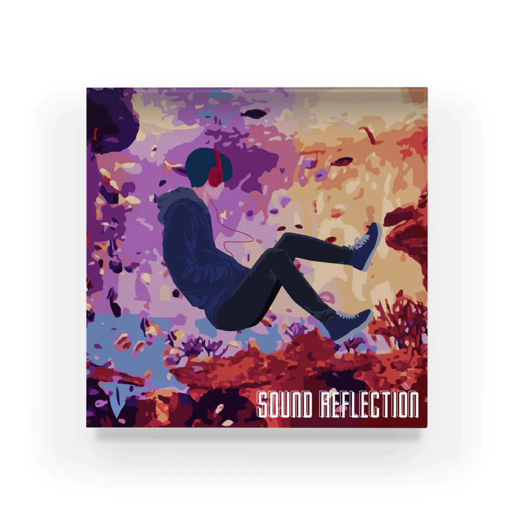 杜若 Tojaku｜Sound ReflectionのSound Reflection | AQUARIUM アクリルブロック