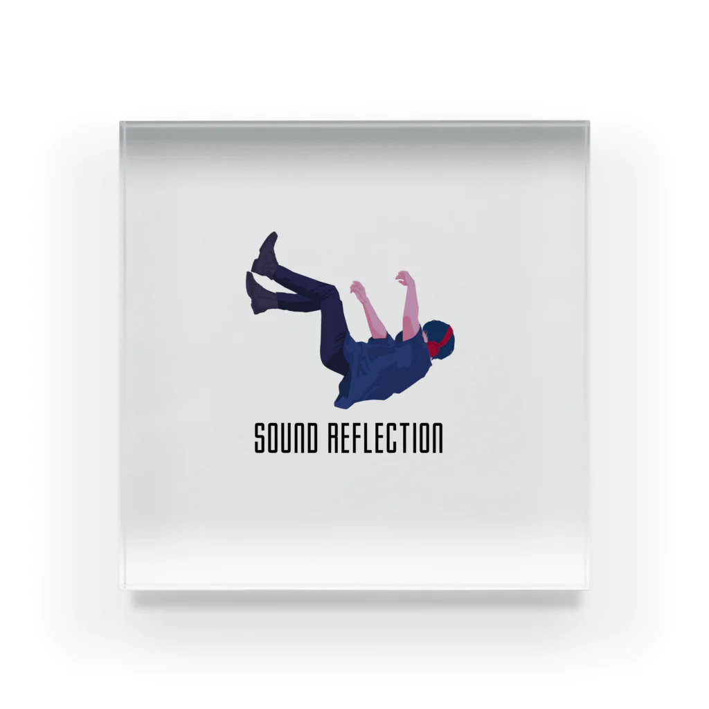 杜若 Tojaku｜Sound ReflectionのSound Reflection | SINK DEEP-Boy Acrylic Block