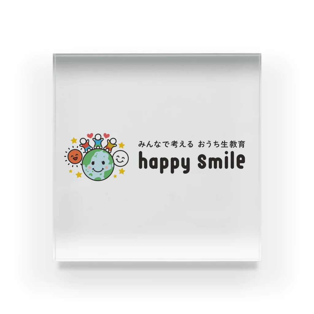 happy smileのhappy smile Acrylic Block