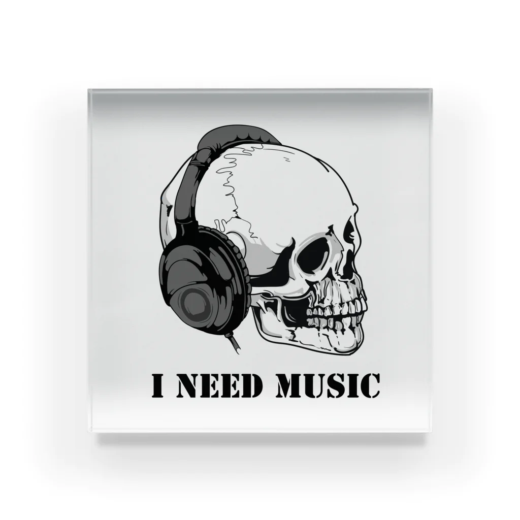 MSD2006のI need music アクリルブロック