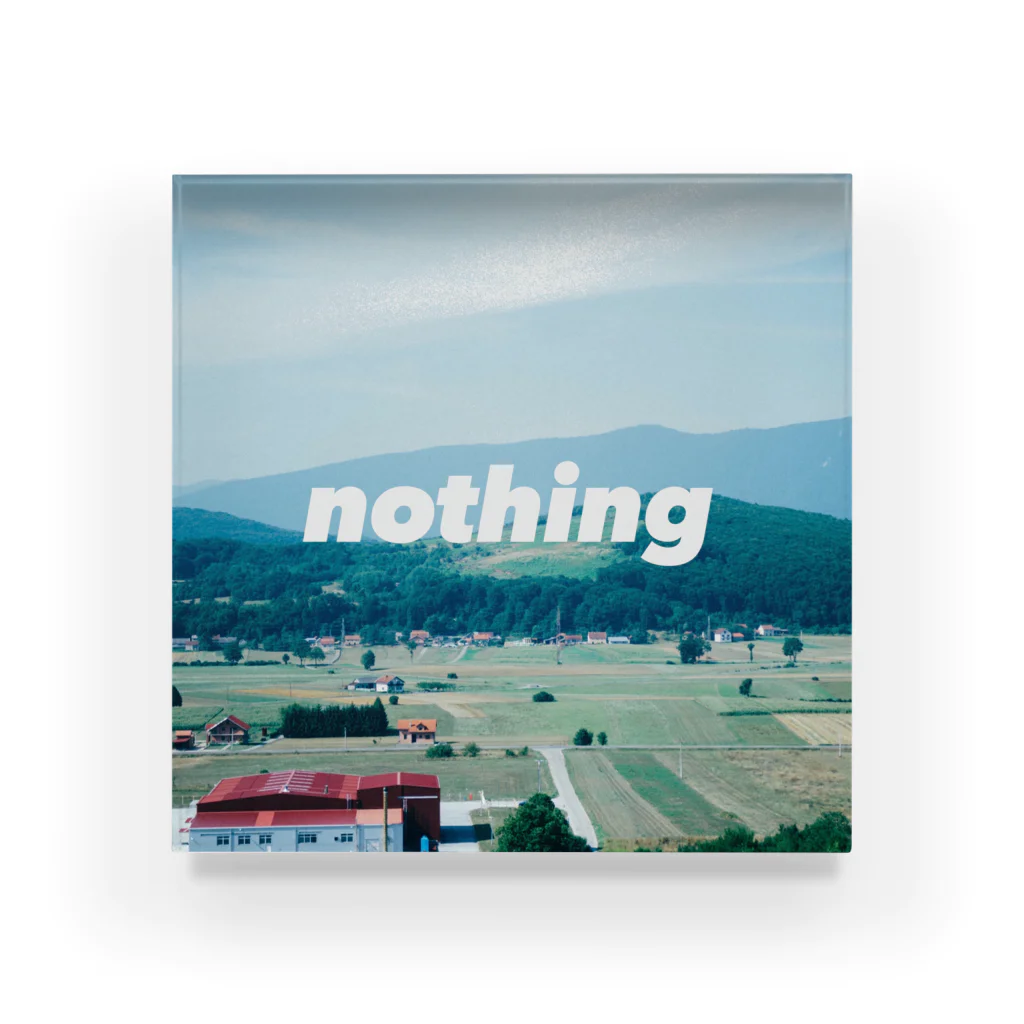 ムクロジのnothing Acrylic Block