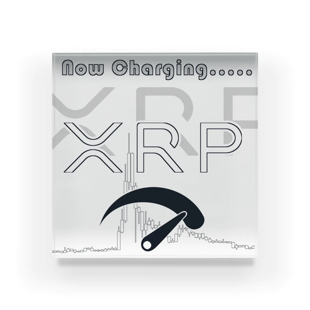 M.Dragon Shop のXRP Now Charging..... Acrylic Block