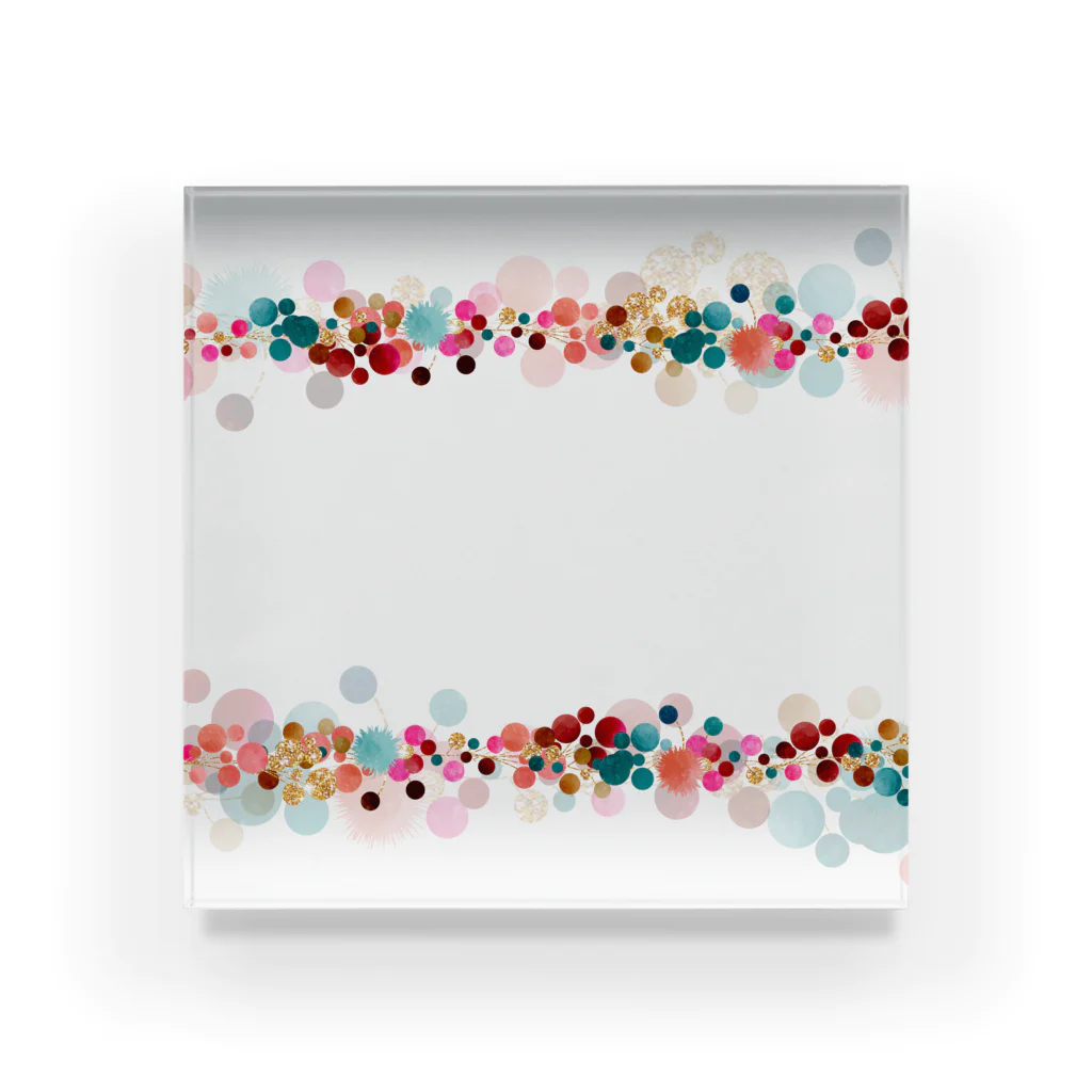 LuLaLysのPale Colors Acrylic Block