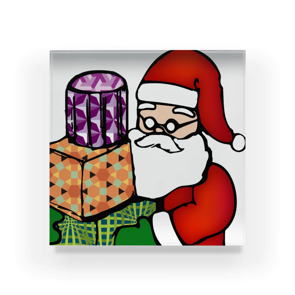 Logic RockStar のLogic RockStar ICON  Santa アクリルブロック