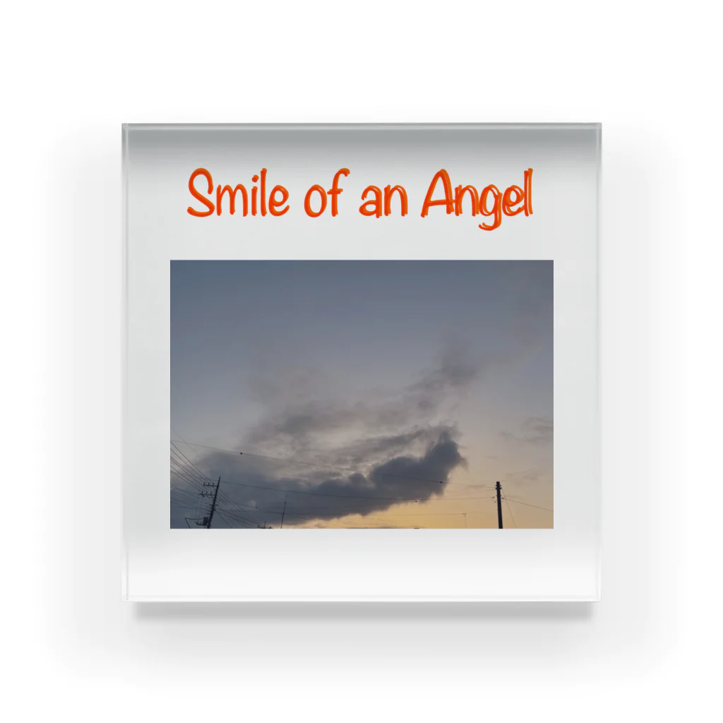 2929gawDesignShop358のSmile of an Angel アクリルブロック