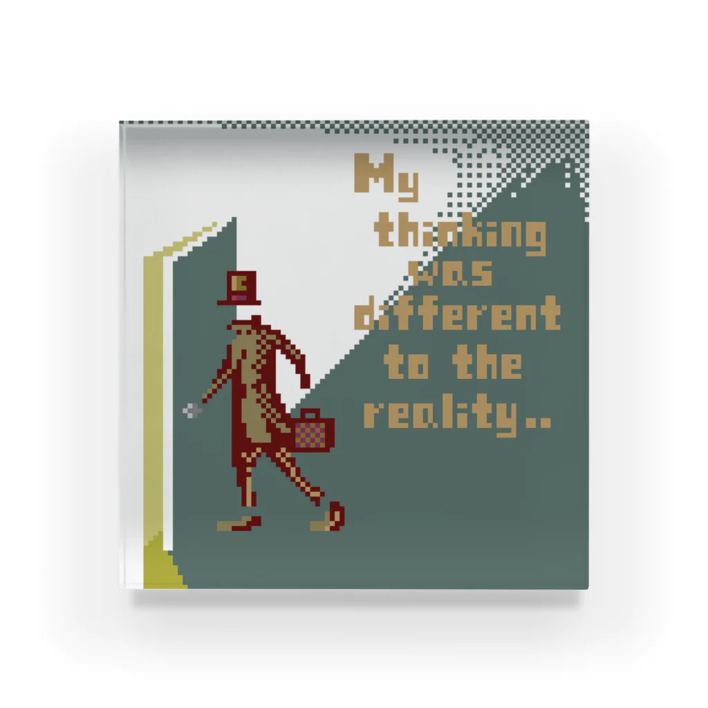 BAD FACTORYの“Suffering of the Invisible Man” Acrylic Block