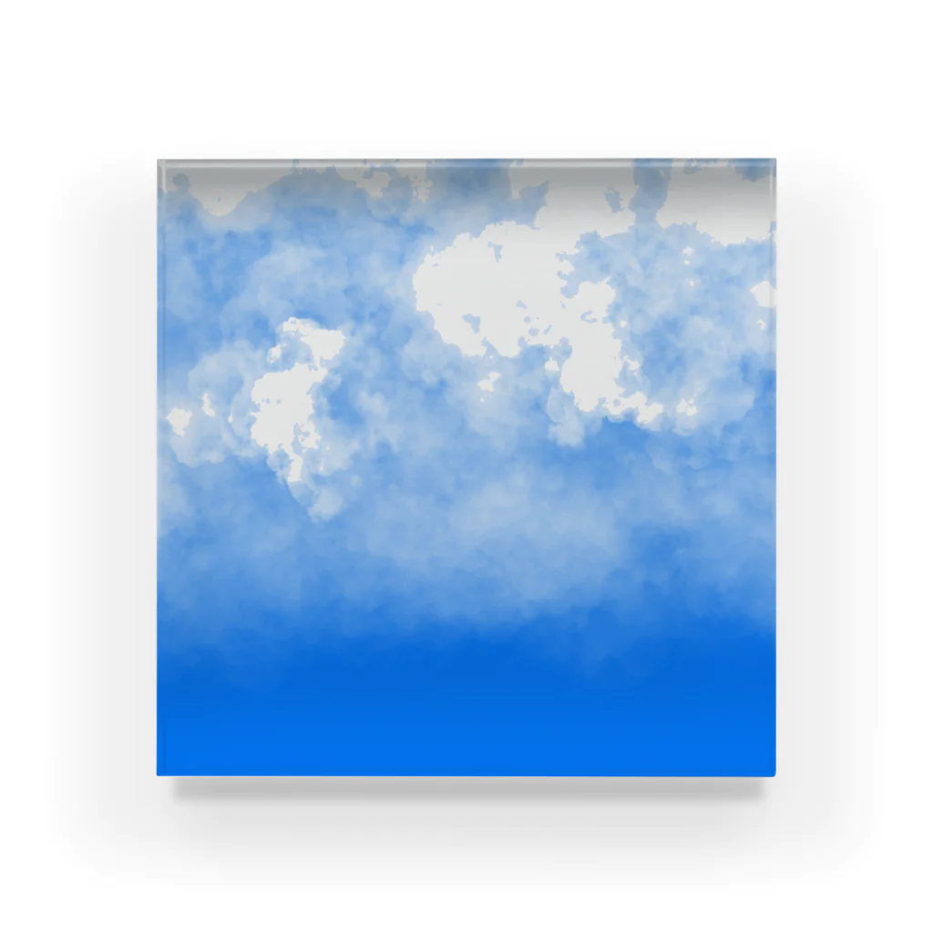 IHYLIのSky/blue Acrylic Block