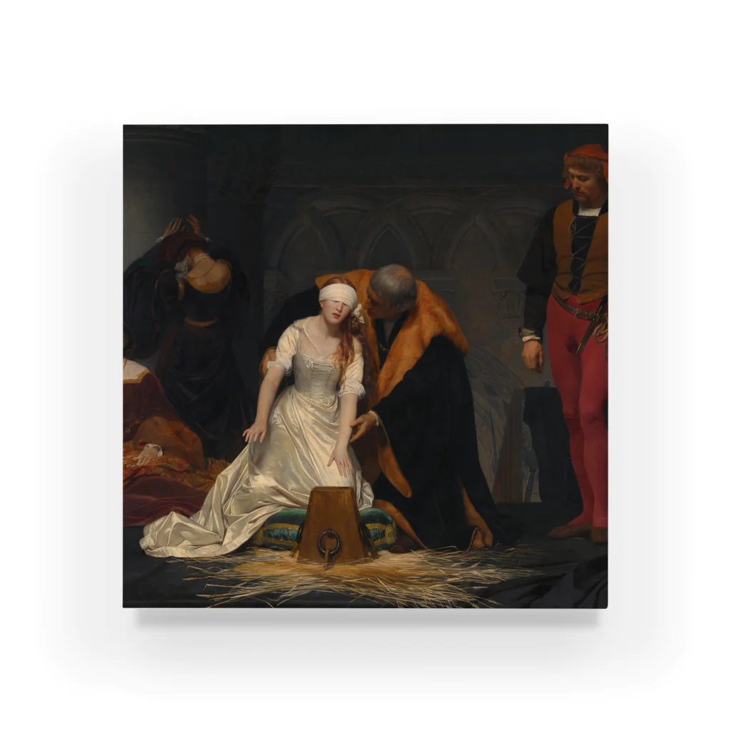 世界美術商店のレディ・ジェーン・グレイの処刑 / The Execution of Lady Jane Grey 아크릴 블럭